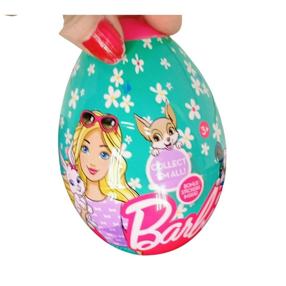 Barbie Surprise Egg With Stickers & Bonus Inside For Kids 3+